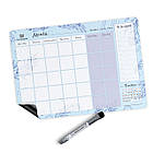 Магнітний планер на місяць A3    ENG, Блакитний/Blue, фото 2