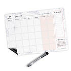 Магнітний планер на місяць A3 ENG, Ліловий/Lilak, фото 2