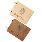 Фотокнига "Відбиток" зі світлою дерев’яною обкладинкою | Замовити фотобук з вашими фото, фото 6