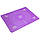 Силіконовий килимок для розкочування тіста 30х40 см Фіолетовий, килимок для випічки (коврик для теста), фото 5