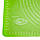 Силіконовий килимок для випічки 30х40 см Зелений, килимок для тіста з розміткою (силиконовый коврик), фото 5