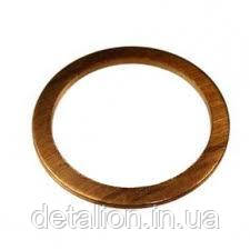 Шайба насоса олійного мідна (18х24х1,5) (мідь ГОСТ 1173) ЗІЛ, КамАЗ 1/02599/60, фото 1