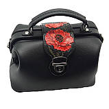 Саквояж жіночий Silver Taurus 7604 із натуральної шкіри., фото 2