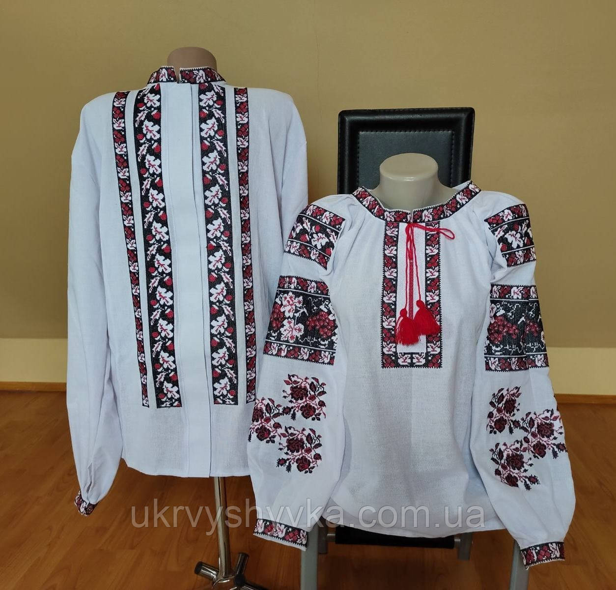 Вишиванки для пари "Калиновий гай"