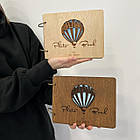 Крафтбук "Куля" зі світлою обкладинкою та бежевими сторінками, фото 9