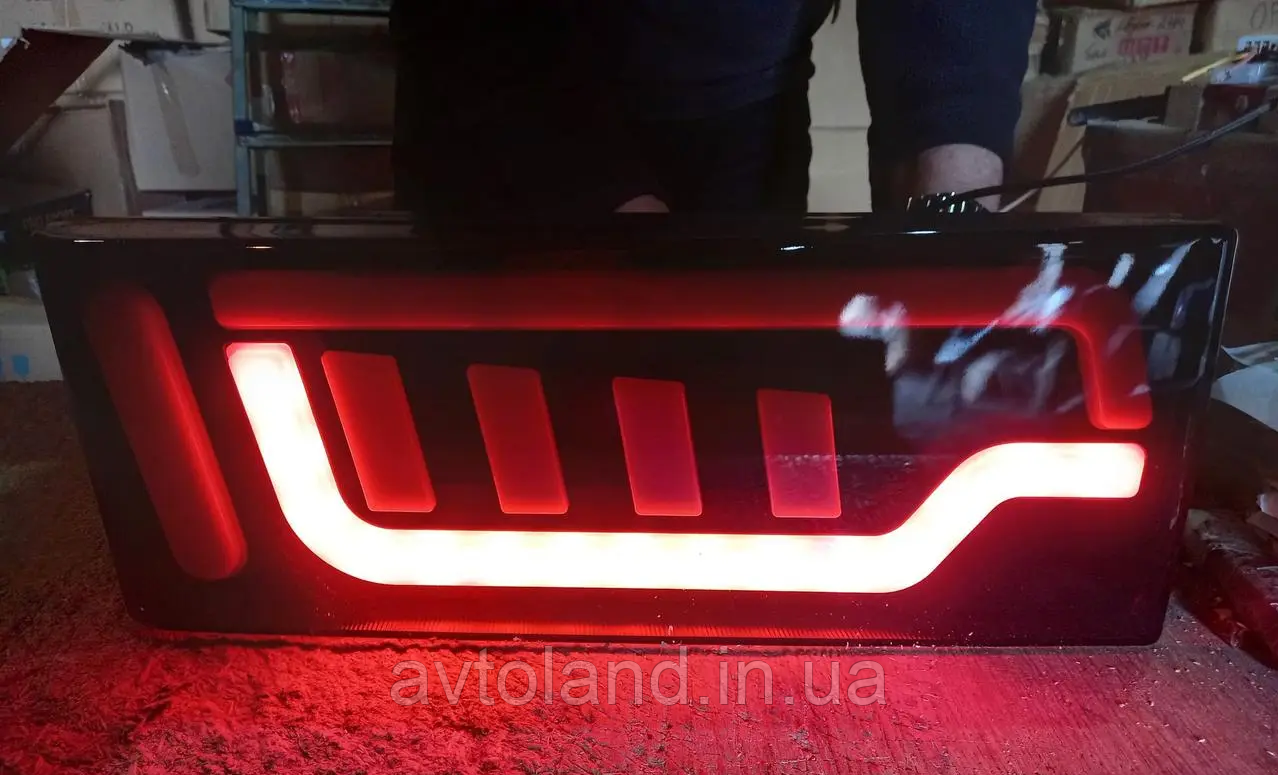 Диодные задние фонари на ВАЗ 2108,2109,2113 ,2114 Экстрим (супер черные ...