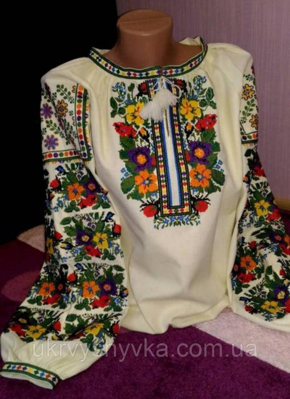 Ніжна блуза "Чотири букети"