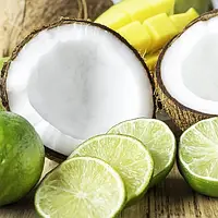 Віддушка для мила и свічок Кокос и Лайм (аромаолія Coconut Lime) ароматизатор 200 грамів