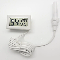 Термометр-гигрометр цифровой с выносным датчиком 1,5м