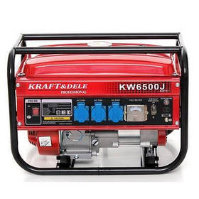 Генератор бензиновий Kraft&Dele KD111 2500W 12/230 V (2,2/2,5 кВт)