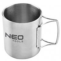 Туристичний кухоль неіржавкої сталі Neo Tools, 320 мл — Туристична чашка