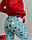 Жіноча піжама зі штанамі  Олені — family look мама/дочка, фото 9