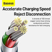 Кабель BASEUS Combo Micro USB / Lightning / Type-C Superior Series Fast Charging Data Cable 1.5m, 3.5A, фото 10