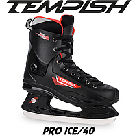 Коньки хоккейные ледовые коньки для игры в хоккей Tempish PRO ICE, размер 40