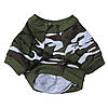 Футболка для собак Pet Style "Тактика" Зелена XS, фото 2
