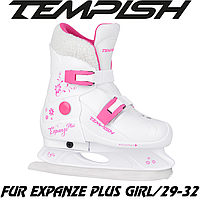 Коньки ледовые раздвижные Tempish FUR EXPANZE PLUS GIRL/29-32