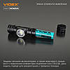 Налобний світлодіодний акумуляторний ліхтар Videx H065A 1200Lm 5000K IP68 VLF-H065A, фото 4