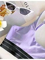 Купальник раздельный топ Z.Five 86142-1 Ева фиалка(В НАЛИЧИИ ТОЛЬКО 42 44 46 48 50 УКР р-ры), фото 4