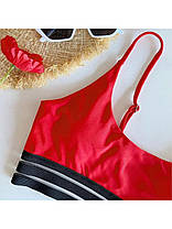 Купальник раздельный топ Z.Five 86142-1 Ева красный(В НАЛИЧИИ ТОЛЬКО 42 44 46 48 50 УКР р-ры), фото 3