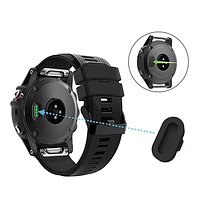 Заглушка для часов Garmin Fenix 7 7X 6 6X 5 5X 7S 6S 5S Plus Sapphire Pro Solar Vivoactiv на порт зарядки