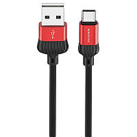 USB кабель зарядки Borofone BX28 Dignity USB to Type-C (1m) Красный