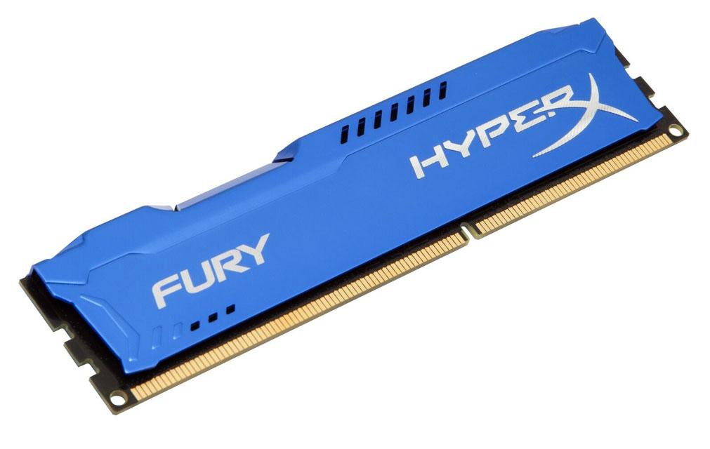 Оперативна пам'ять DDR3-1600 8GB PC3-12800 1.5V Kingston HyperX Fury Blue HX316C10F/8 (7708668)