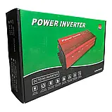 Потужний перетворювач напруги 2500 Вт Power Inverter Red 12V на 220V  автомобільний інвертор, фото 9