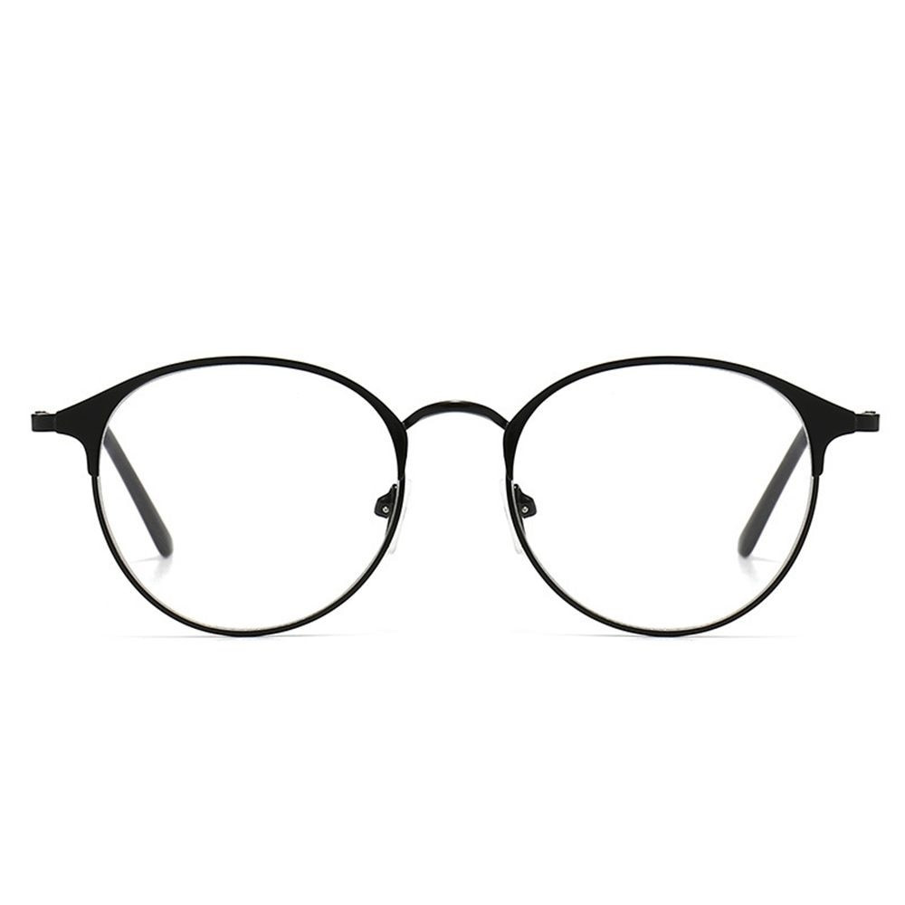 Имиджевые очки KLASSNUM HMC круглые черные - фото 3 - id-p1726106572
