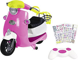 Скутер Мопед для ляльки Бебі Борн 830192 BABY born Glam RC Scooter for 43cm Dolls