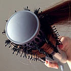 Фен-щітка для волосся 1000 Вт, Gemei GM-4826 / Фен гребінець, що обертається / Стайлер для волосся, фото 9