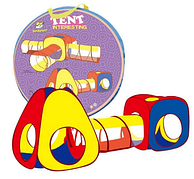 Дитячий Намет із тунелем Чарівний будиночок 1088, розмір 260-90-90см