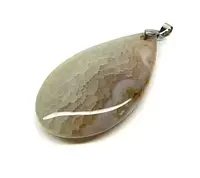 Женский кулон из камня агата натурального
