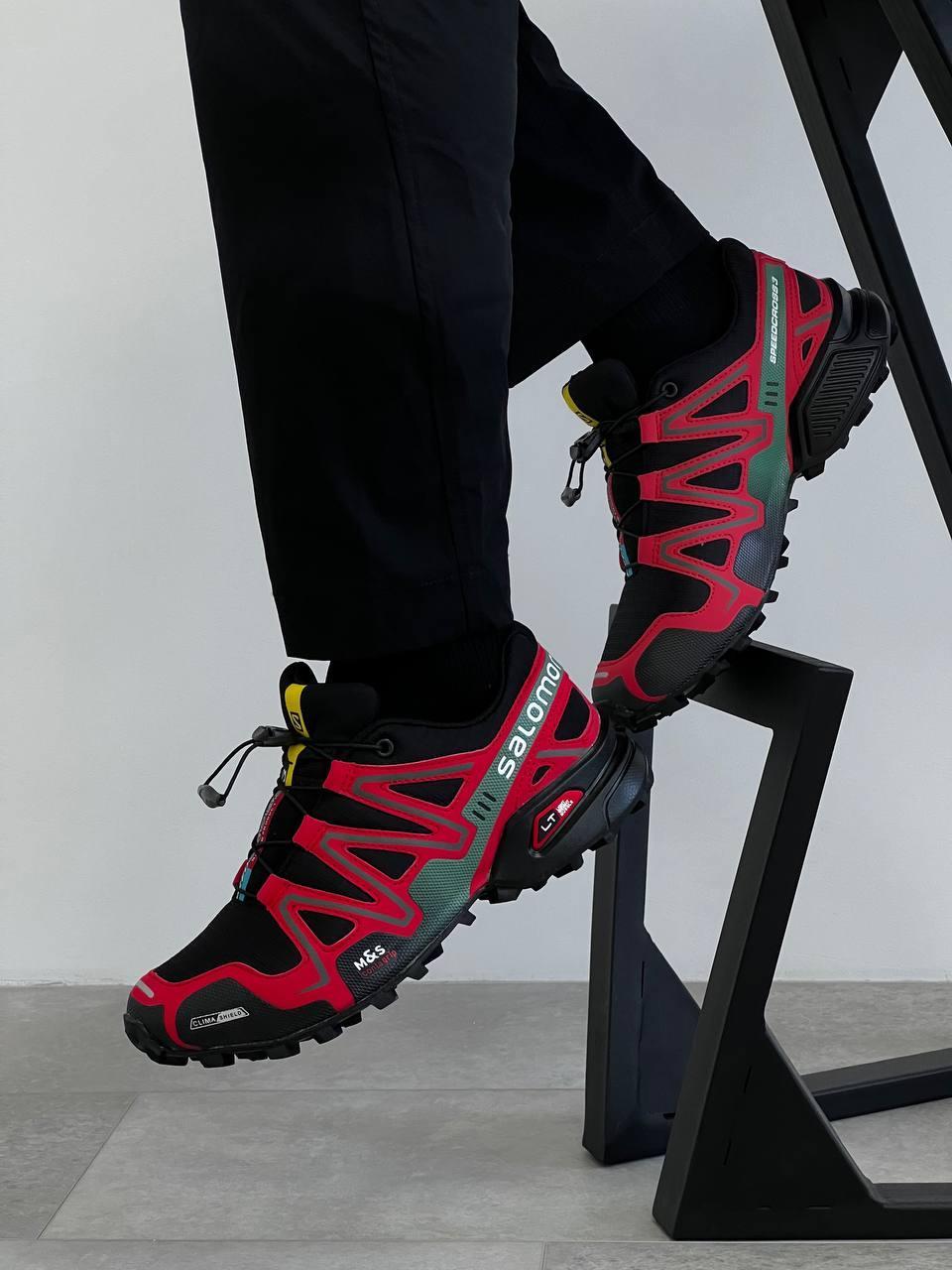 Salomon Speedcross 3 Black Red 44 — Купить Недорого на Bigl.ua (1726128402)