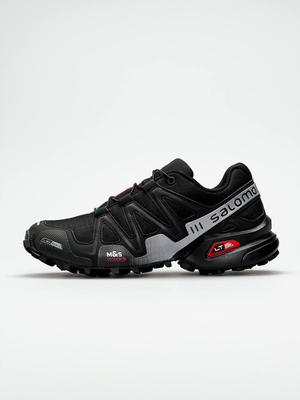 Salomon Speedcross 3 Black Grey — Купить Недорого на Bigl.ua (1726128409)