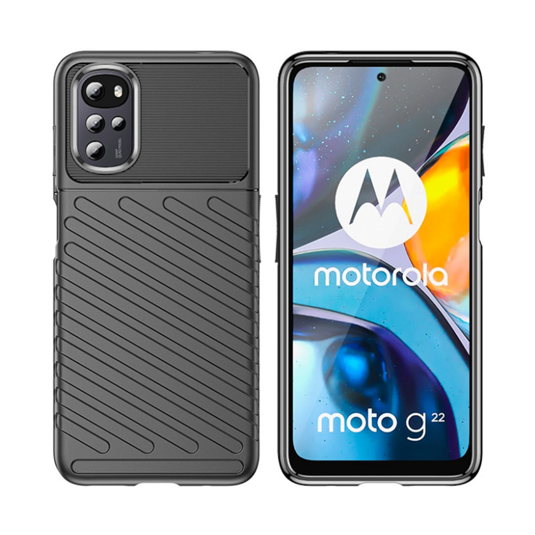 Протиударний TPU чехол для Motorola G22 (xt2231) | Mobile Shell | чорний, фото 1