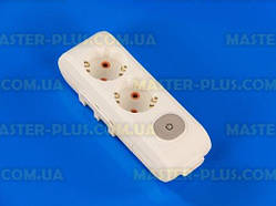 Колодка на 2 розетки із заземленням і вимикачем Viko Multi-Let, 16.282.0003