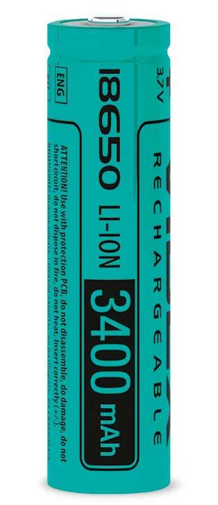 Videx 18650, 3400 мА·год, акумулятор Li-ion (без захису), фото 1