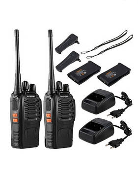 Детская рация Baofeng BF-888S 2 шт Black