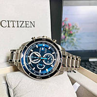 Титановые японские мужские часы Citizen Eco-Drive CA0349-51L, сапфировое стекло, солнечная батарея