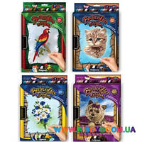 Вишивка гладдю на полотні DankoToys VGL-01