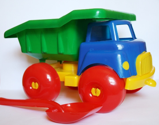 Машинка іграшкова з лопатою МАКРУДЕР (МГ 124)