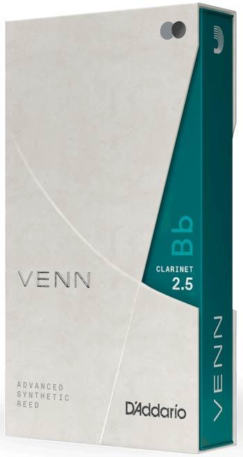 Палиця для кларнету Bb D'Addario VENN Bb CLARINET REED 2.5 (1 шт.), фото 1