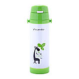 Термопляшка дитяча Kamille KM-2086 Зелений Термопляшка з нержавіючої сталі Термос для дітей, фото 10