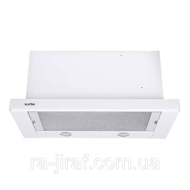 ВИТЯЖКА VENTOLUX GARDA 60 WH (1100) SMD LED Телескопічна на кухню. Витяжка кухонна в Україні. Доставка безкоштовно