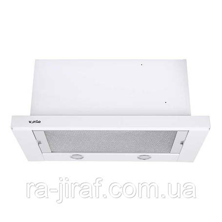 ВИТЯЖКА VENTOLUX GARDA 60 WH (1300) SMD LED Телескопічна на кухню. Витяжка кухонна в Україні. *ЗНИЖКА В ОПИСІ., фото 1