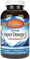 Super Omega Carlson Labs, 300 капсул