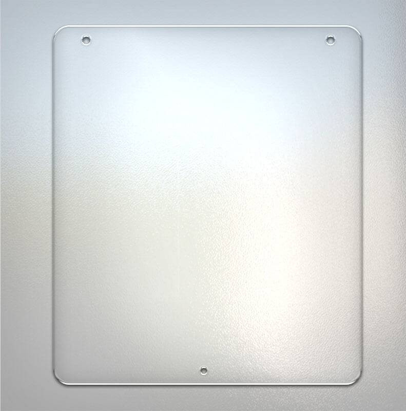 Скло бічне з отворами МТЗ 892 (УК) (868х749), фото 1