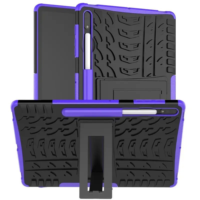 Чохол Armor Case для Samsung Galaxy Tab S7 FE / S7 Plus / S8 Plus Violet
