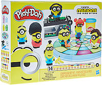 Игровой набор пластелина Play-Doh Minions Rise of Gru Disco Dance-Off Миньоны ( E87655L0)