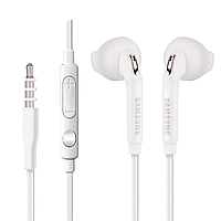 Наушники Samsung EG920 white с микрофоном гарнитура для музыки и звонков разъем 3,5 мм